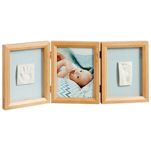 Рамочка тройная Baby Art Double Print Frame Классика, дерево, 50*21 см
