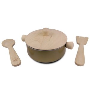 Игровой набор посуды Как у Мамы 6 предметов, дерево Plan Toys фото 3