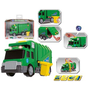Мусоровоз 15 см свет звук DICKIE TOYS фото 1
