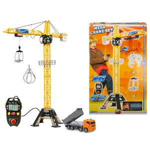 Кран радиоуправляемый с машинкой, 120 см DICKIE TOYS фото 1