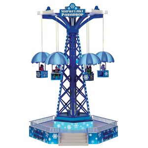 Светящаяся композиция Аттракцион Snowflake Paradrop 39*26 см, движение, музыка Lemax фото 1