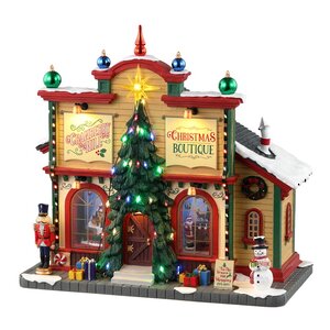 Рождественский бутик Cranberry Hill 24*24 см, подсветка, на батарейках