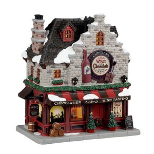 Дегустационный зал Кармеллы Wine and Chocolate 18*17 см, подсветка