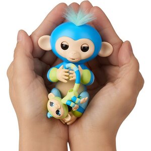 Интерактивная обезьянка Билли с малышом Fingerlings Wowwee 12 см Fingerlings фото 3