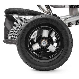 Трехколесный велосипед-коляска для двойни Small Rider Platinum ALT с тентом и ручкой Small Rider фото 8