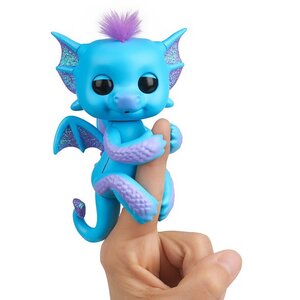 Интерактивный дракон Тара Fingerlings WowWee 12 см Fingerlings фото 1