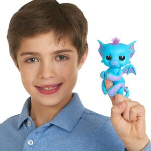 Интерактивный дракон Тара Fingerlings WowWee 12 см Fingerlings фото 2