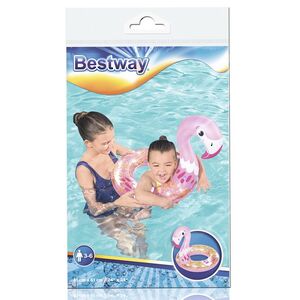 Детский надувной круг Фламинго 61*61 см Bestway фото 4