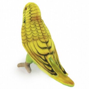 Мягкая игрушка Попугайчик волнистый зелёный 15 см Hansa Creation фото 4