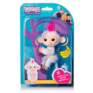 Интерактивная обезьянка София Fingerlings WowWee 12 см Fingerlings фото 5