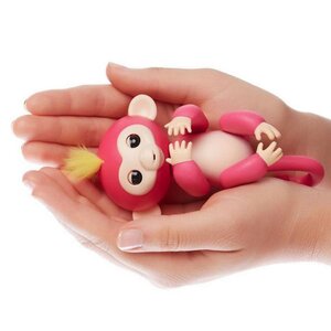 Интерактивная обезьянка Белла Fingerlings WowWee 12 см Fingerlings фото 3