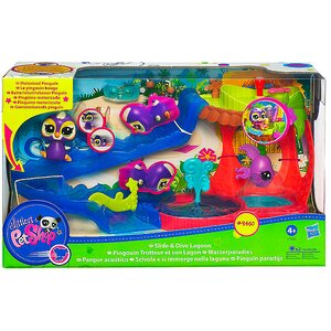 Набор игровой Лагуна с ходячей зверюшкой, Littlest Pet Shop Hasbro (Хасбро) фото 3