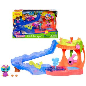 Набор игровой Лагуна с ходячей зверюшкой, Littlest Pet Shop Hasbro (Хасбро) фото 1
