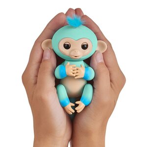 Интерактивная обезьянка Едди Fingerlings WowWee 12 см Fingerlings фото 3