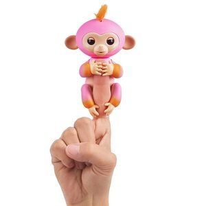 Интерактивная обезьянка Саммер Fingerlings WowWee 12 см Fingerlings фото 4