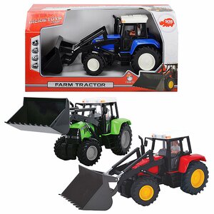 Трактор 25 см зеленый фрикционный DICKIE TOYS фото 2