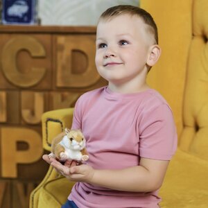 Мягкая игрушка Хомячок 17 см Hansa Creation фото 3
