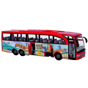 Туристический автобус Beach Travel 33 см 1:43 фрикционный DICKIE TOYS фото 1