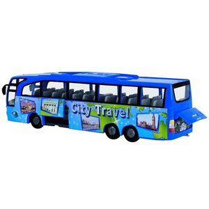 Туристический автобус City Travel 33 см 1:43 фрикционный DICKIE TOYS фото 2