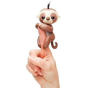 Интерактивный ленивец Кингсли Fingerlings WowWee 12 см Fingerlings фото 3