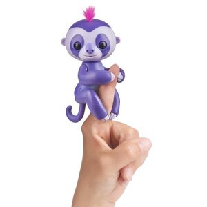 Интерактивный ленивец Мардж Fingerlings WowWee 12 см Fingerlings фото 4