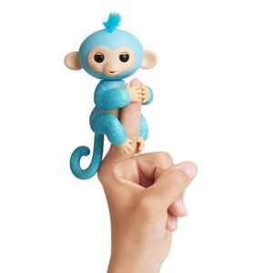 Интерактивная обезьянка Амелия Fingerlings WowWee 12 см Fingerlings фото 3