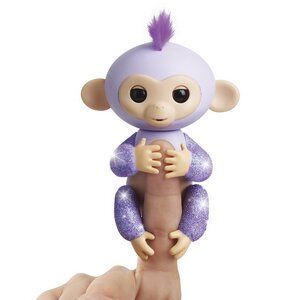 Интерактивная обезьянка Кики Fingerlings WowWee 12 см Fingerlings фото 1