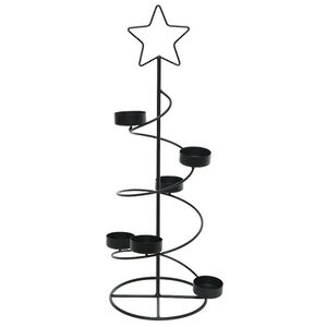 Новогодний подсвечник Елка Stabbu 50 см Kaemingk фото 2