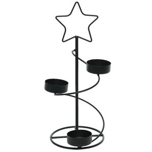 Новогодний подсвечник Елка Stabbu 30 см Kaemingk фото 2