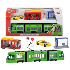 Набор Городской транспорт 6 предметов DICKIE TOYS (Дики Тойс) фото 1