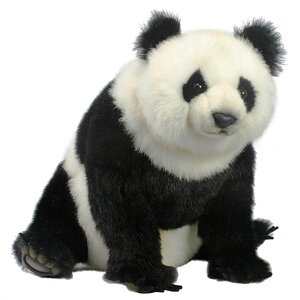 Большая мягкая игрушка Панда сидящая 51 см Hansa Creation фото 1