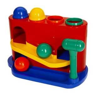 Развивающая игрушка Домик с молоточком