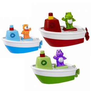Игрушка для ванной  Бегемотик в лодке 13 см Simba фото 1