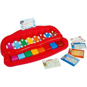 Музыкальная игрушка Мое первое пианино, 40 см, красный Simba фото 1