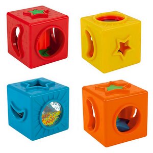 Кубики Цветные звуки, 7 см Simba фото 1