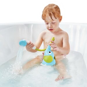 Игрушка для ванной - душ Слоненок, голубая, на батарейках Yookidoo фото 7