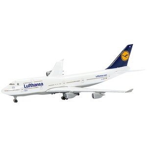 Модель самолета "Lufthansa, Boeing B747-400", 1:600, металл Schabak Modell фото 1