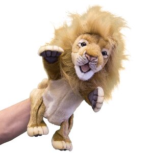 Мягкая Игрушка для кукольного театра Лев 28 см