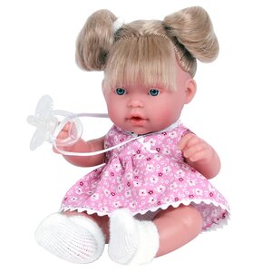 Виниловая кукла Марта в розовом платье 26 см Antonio Juan Munecas фото 1