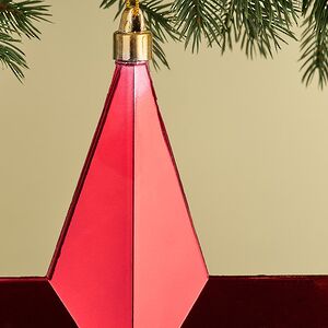 Елочная игрушка Звезда Сириус 30 см красная Winter Deco фото 4