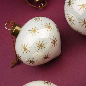 Набор стеклянных шаров Miracle - Морозное утро 8-13 см, 12 шт Winter Deco фото 4