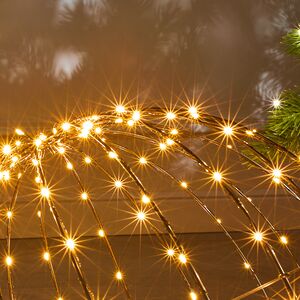 Светодиодный шар Сиело Стеллато 40 см, 260 теплых белых LED ламп, таймер, IP44 Winter Deco фото 11