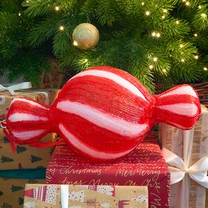 Светодиодная фигура Конфетка - Bonne Аnnee 40 см, 40 холодных белых LED ламп, акрил, IP44 Winter Deco фото 5