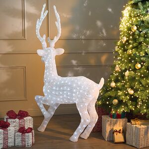 Светодиодный Олень Дартон 144 см, 300 холодных белых LED ламп, акрил, IP44 Winter Deco фото 3