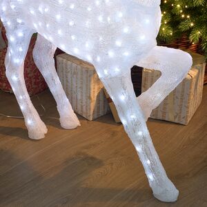 Светодиодный Олень Дартон 144 см, 300 холодных белых LED ламп, акрил, IP44 Winter Deco фото 4