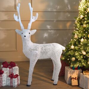 Светодиодный Олень Роско 135 см, 190 холодных белых LED ламп, акрил, IP44 Winter Deco фото 5