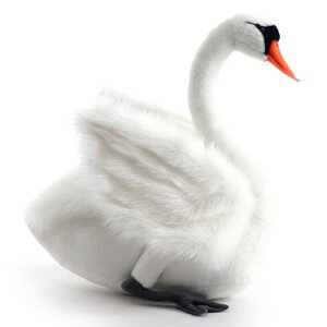 Мягкая игрушка Лебедь белый 45 см