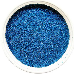Цветной песок для творчества 1 кг, синий
