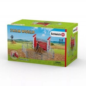 Игровой набор Ковбой на родео с фигурками и аксессуарами Schleich фото 2