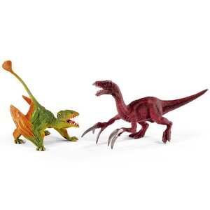 Набор фигурок Динозавры: Диморфодон и Теризинозавр 12 см 2 шт Schleich фото 1